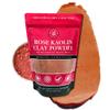 Bare Essentials Living - Pink Kaolin Clay Rose Powder (12 oz) 100% Natural Pink Powdered Clay for Seed Bombs, Pink Clay Mask for Face or for Colorant DIY Spa, Pink Rose Soap, Bath Bomb, Deodorant view 1
