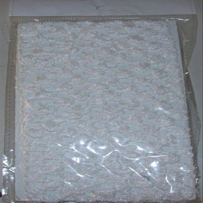 12 Pack New Headbands Sweatband White Crochet (12)