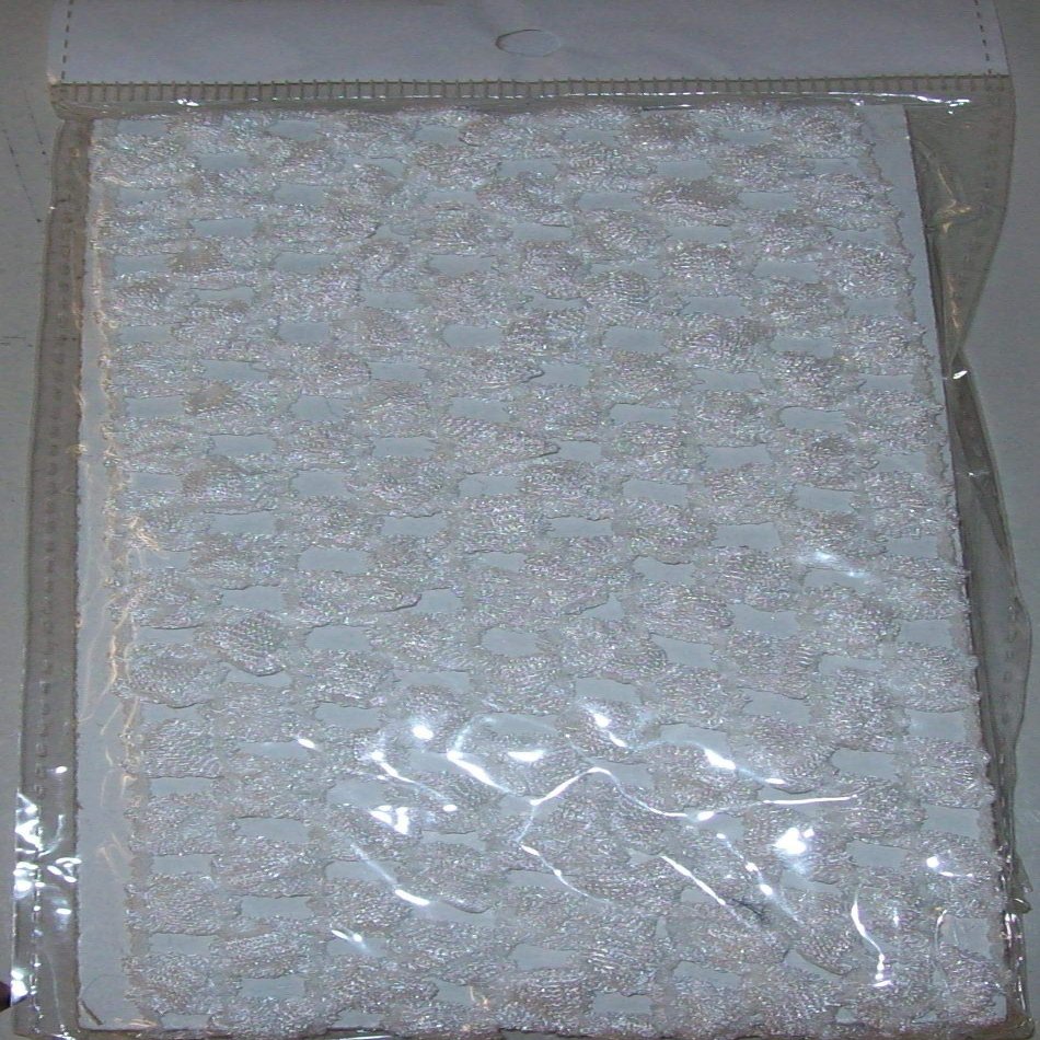 12 Pack New Headbands Sweatband White Crochet (12)