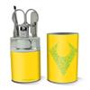 Aquaman Aquaman Icons Logo Stainless Steel Manicure Pedicure Grooming Beauty Care Travel Kit view 2