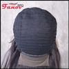 Fanov Wig Black Color Straight Hair with Fashion Synthetic Hair T-part Lace Frontal wig For Women Half Hand Tied Heat Resistant (24inch black) view 3