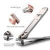 4 Pcs Manicure Set, Pedicure Sets, Nail Clipper Stainless Steel Professional Nail Cutter with Travel Case view 3