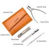 4 Pcs Manicure Set, Pedicure Sets, Nail Clipper Stainless Steel Professional Nail Cutter with Travel Case view 4