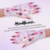 ManiGlovz - The Original UPF 50+ UV Light Protective Nail Gloves | Gel Manicure Gloves and Anti UV Fingerless Gloves for Women | Can be Used as Sun Protection Gloves for Driving | The Vogue Print view 2