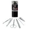 Batman Disturbed Joker Stainless Steel Manicure Pedicure Grooming Beauty Care Travel Kit view 1