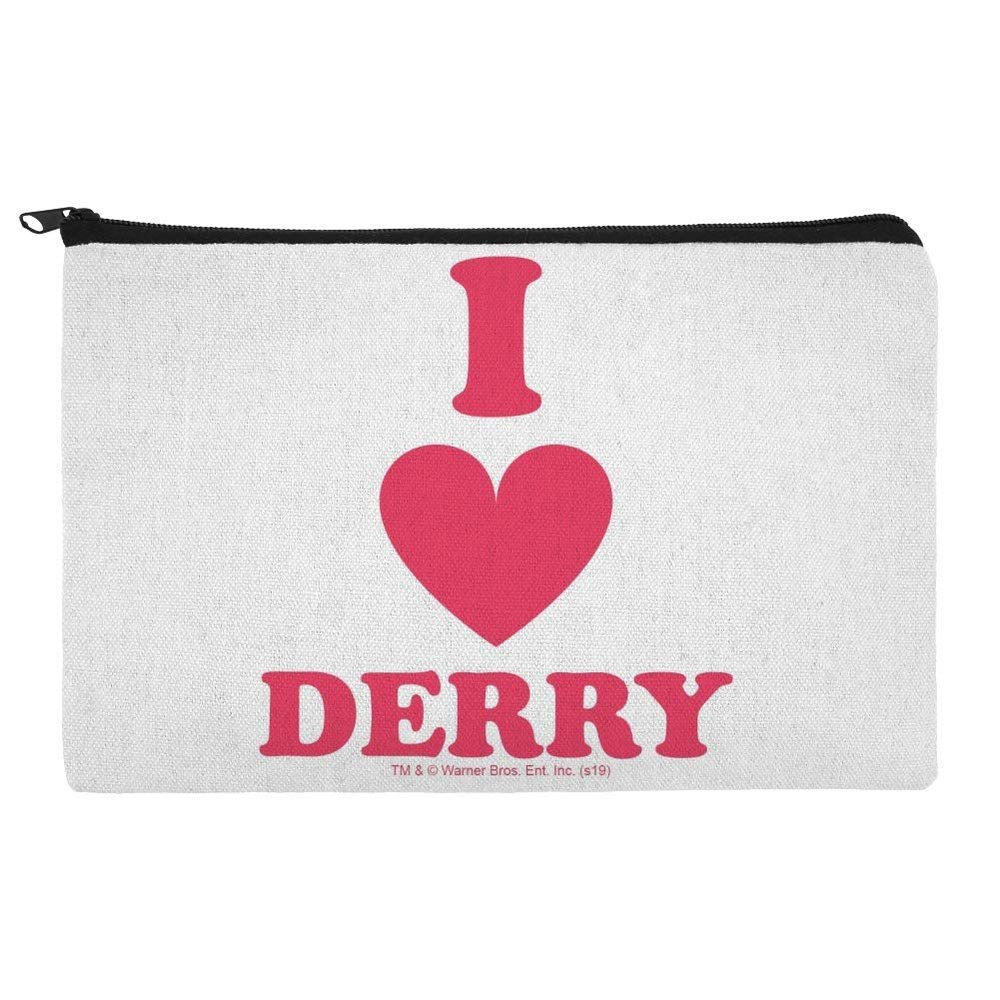 IT: Chapter 2 I Love Derry Makeup Cosmetic Bag Organizer Pouch