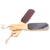 2 Pcs Wooden Foot File Double Sided Exfoliating Feet Rasp Callus Dead Skin Remover Pedicure Foot Care Tool view 1