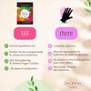 Bodipure Premium Hand Mask Keratin Gloves | Moisturizing Gloves for Dry Hands & Nail-Strengthening & Cuticle Softening | Spa Experience at Home | Chemical Free & for All Skin Types | 4 Pairs view 3