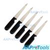 AAProTools 5Pcs/Lot Plastic Handle Metal Double Sided Nail Files Profession Nail File Manicure Pedicure Tool view 2