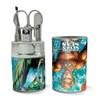 Aquaman King of the Sea Stainless Steel Manicure Pedicure Grooming Beauty Care Travel Kit view 2