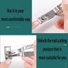 SANJINFON 3 in 1 Nail Clippers with 360 Degree Rotating Head Upgraded, Sharp Toenail Clippers for Men Thick Toenails/Nails for Seniors, Precision Spin Snips, Toe Nail Clipper, Cutter, Trimmer, File view 4