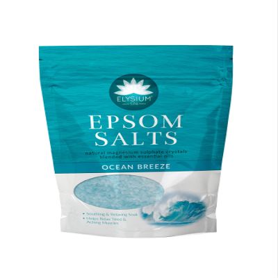 Elysium Spa Ocean Breeze Epsom Salts 450g For soothing & Relaxing Bath