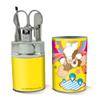 Gremlins Gizmo Rainbow Stainless Steel Manicure Pedicure Grooming Beauty Care Travel Kit view 2