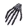 10Pcs Punk Style 3 inch Skeleton Hands Hair Clips Halloween Party Hair Ware Decor, Black view 3