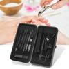12Pcs/Set Stainless Steel Sharply Nail Cutter, Manicure Nail Clipper Set Nail Grooming Kit for Men Women with Container Case view 3