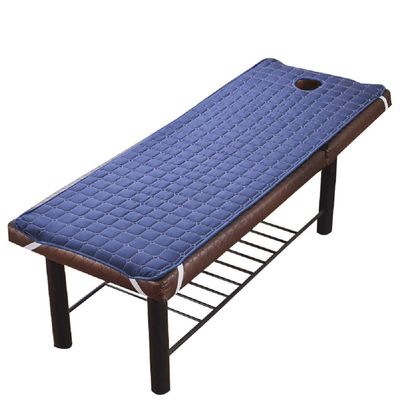 Solid Beauty Salon Massage Table Bed Sheet Massage SPA Treatment Bed Mattress with Breath Hole 190 * 80cm (navy blue)