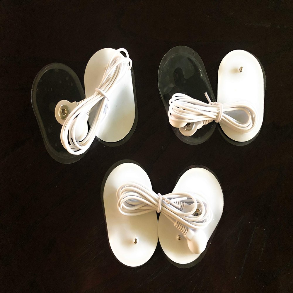 3 Pairs Conductive Pad For NuSkin Facial/Galvanic Spa
