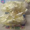 6 Pack Flower Hair Barrette Clips Ivory Color (2 Per Pack) (6) view 1