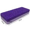 4 Pcs Foot Exfoliator Pedicure Tool Foot Callus Remover Scrubber (Purple) view 2