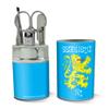 Big Bang Theory In Distress Stainless Steel Manicure Pedicure Grooming Beauty Care Travel Kit view 2