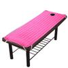 Solid Beauty Salon Massage Table Bed Sheet Massage SPA Treatment Bed Mattress with Breath Hole 190 * 80cm (rose red) view 1