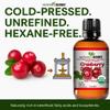 Cranberry Seed Oil - Virgin Organic USDA Certified Cold Pressed The Anti-Aging Skin Secret view 4
