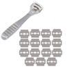 AAProTools Stainless Steel Pedicure Foot Callus Remover Pleel Dead, Hard, 15 Blads view 1
