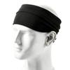 CM Extra Wide 5 Inches Soft Stretchy Yoga Fashion Headband, Black Color, 2 Pieces view 3
