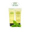 ECO amenities Travel Kit - Mini Shampoo & Conditioner Set - Eco Paraben-Free Soap Bars & Travel Essentials - Individually Wrapped Hotel Amenities Kit - 1 Fl Oz each, Pack of 150, Green Tea view 2