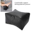 BTIHCEUOT Nail Hand Rest, Nail Arm Rest Nail Art Table Hand & Foot Pillow Soft PU Arm Rest Salon Manicure for Nail Techs Use (Black) view 3