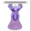 Skintimate Exotic Violet Blooms 4-Blade Disposable Razors - 4 ct view 2