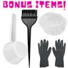 1.1 Pound Tub 8+ Level Hair Lightener Bleaching Powder Kit + 40 Volume Developer & 10 Bonus Items - Made in Italy by Blonde Forte view 3