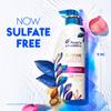 Head & Shoulders Supreme Anti-Dandruff Shampoo and Conditioner Set, 1% Pyrithione Zinc, Sulfate-Free, Argan Oil and Rose Essence, for Dry Scalp and Dandruff, 21.2 fl oz view 3