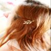4PCS Gold Metal Leaf Hair Clips Bobby Pin Women Hair Pins Hair Clamps Wedding Party Hair Styling Accessories (A#) view 4