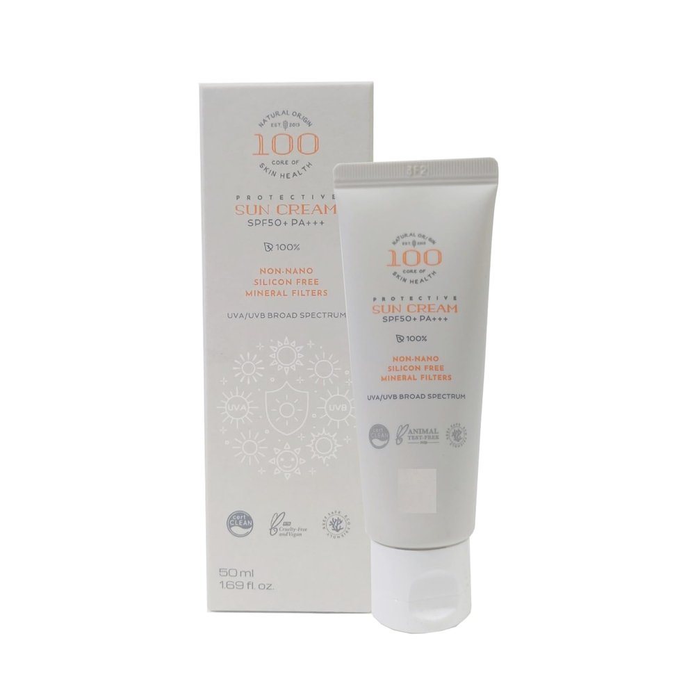 Dr.Orga 100 Non Nano Mineral Filters Sun Cream (50ml) SPF50+/PA+++ [Made in Korea]