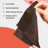 BLAQ Activated Charcoal Face Wipes - Dual Sided Charcoal Facial Cleansing Cloths - Makeup Remover, Exfoliating AHA boosted, Pore Cleansing for Acne Prone Skin - Travel Size Face Wash Cloth - 25 pcs view 4
