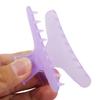 12 Pieces Plastic Hair Claw Clips Butterfly Hairdresser Clamp fit for Salon Hair Color Perm (Multicolor) view 2