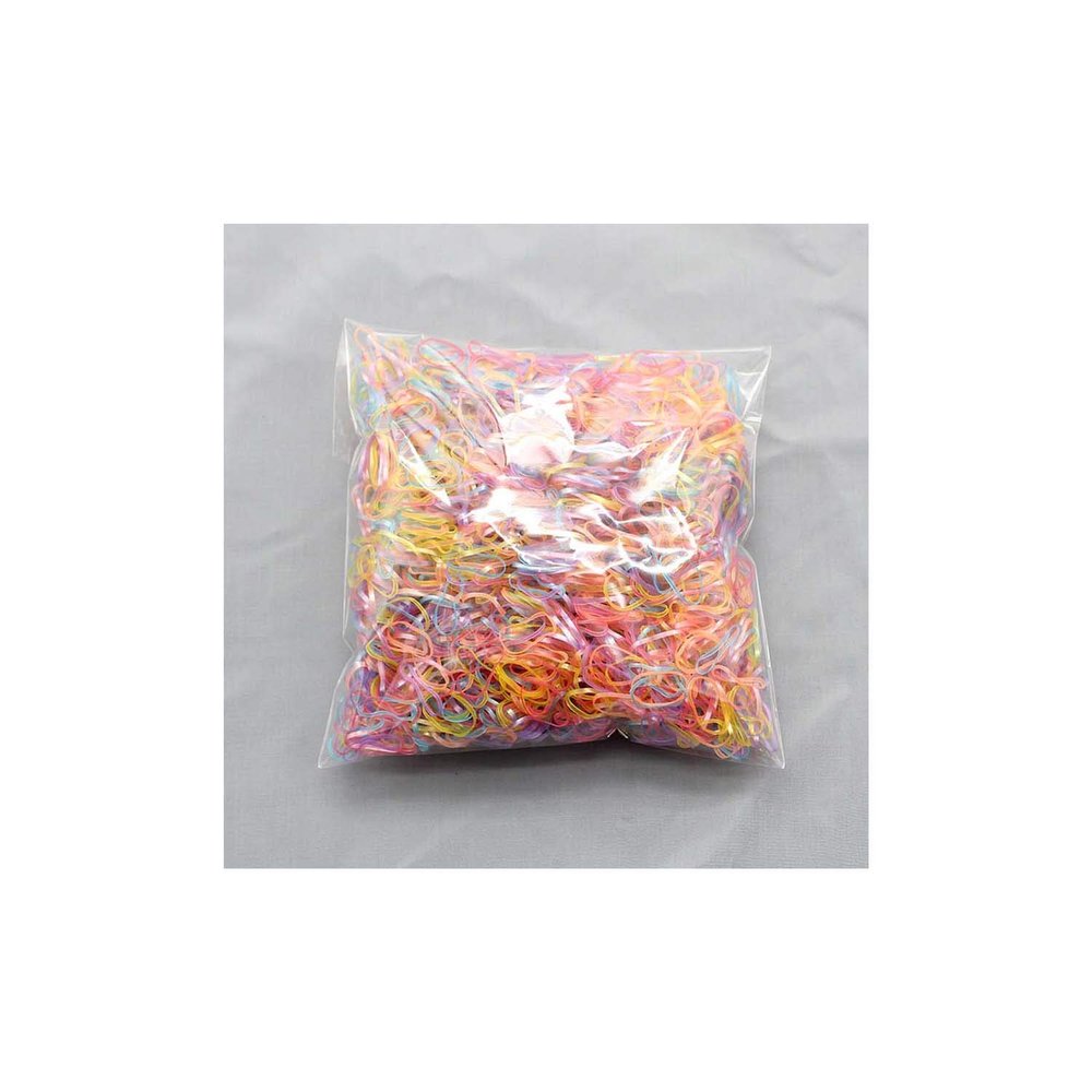 1000pcs/bag Girls Elastics Hair Bands Child baby Gum for Hair kids Ponytail Holder Rubber band,07,1000pcs