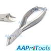 AAProTools Best Range of Chiropody Nail Clippers Heavy Duty Toenail Cutters for Thick Nails Ingrown Podiatry (Moon Shape Cutter) view 2