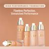 SWISS BEAUTY High Performance Liquid Dewy Foundation For All Skin Type|Water-Resistant|Medium To Buildable Coverage|Lightweight|Easy To Blend|With Vitamin C&Niacinamide| 01 White Ivory,55G Pack of 1 view 2