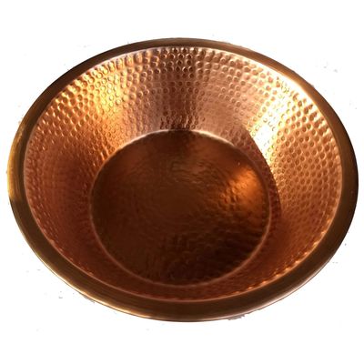 Shiny Portable Copper Pedicure Bowl