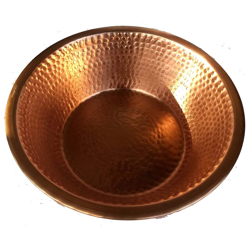 Shiny Portable Copper Pedicure Bowl