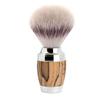 MHLE STYLO Spalted Beech 3-Piece Silvertip Fibre Safety Razor Shaving Set view 2