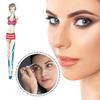 6Pcs Professional Girl Eyebrow Tweezer Stainless Steel Slanted Eyebrow Tweezers Eyebrows Hair Remover Tools Cosmetics Beauty (random color) view 2