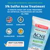 De La Cruz 5% Sulfur Ointment - Cystic Acne Treatment for Face and Body - Daily 10 Min Spot Treatment Mask - Safe and Effective Game Changing Hormonal Acne Treatment that Clears Up Pimples 2.6oz Tube view 2