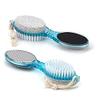 Cala 4-in-1 Pedicure Paddle: Foot Care Tool, Stone, File, Blue view 1