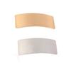 2 Pcs Fashion Metal Hair Clip Wide Side Rectangular Glossy Brushed Spring Clip Hairpins Women Hair Accessories view 1