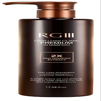 RG3 RGIII PREMIUM HAIR LOSS CLINIC SHAMPOO (ONE BOTTLE)