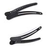 12 Pcs Matt Black Styling Hair Clips Plastic Alligator Hair Clips Professional Hair Clamp for Salon Hair Styling Sectioning (Small) view 4