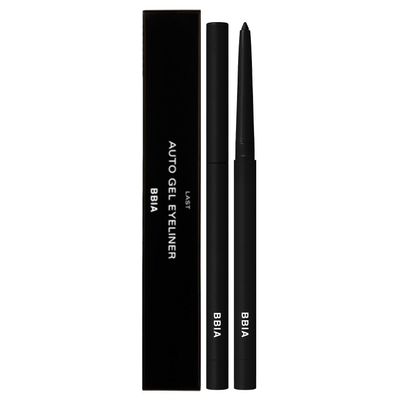 BBIA Last Auto Gel Eyeliner 17 Color  Multi-Use Longwear & Waterproof Mechanical Eye Liner Easy Drawing with Smooth Texture Smudge-Resistant Shadow & Glitter Vegan Korea Eye Makeup (01 NOIR)